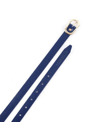Cinto Feminino em Couro com Fivela Orgânica - Azul CTI-989 - AZ