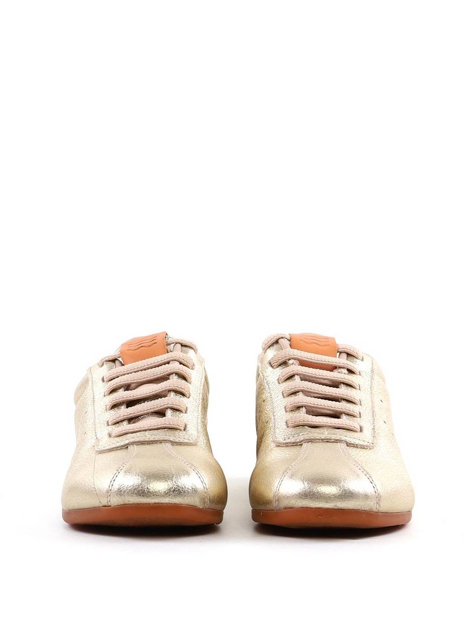 Tênis Casual Estilo Chuteira - Ouro SP-12031 - AU