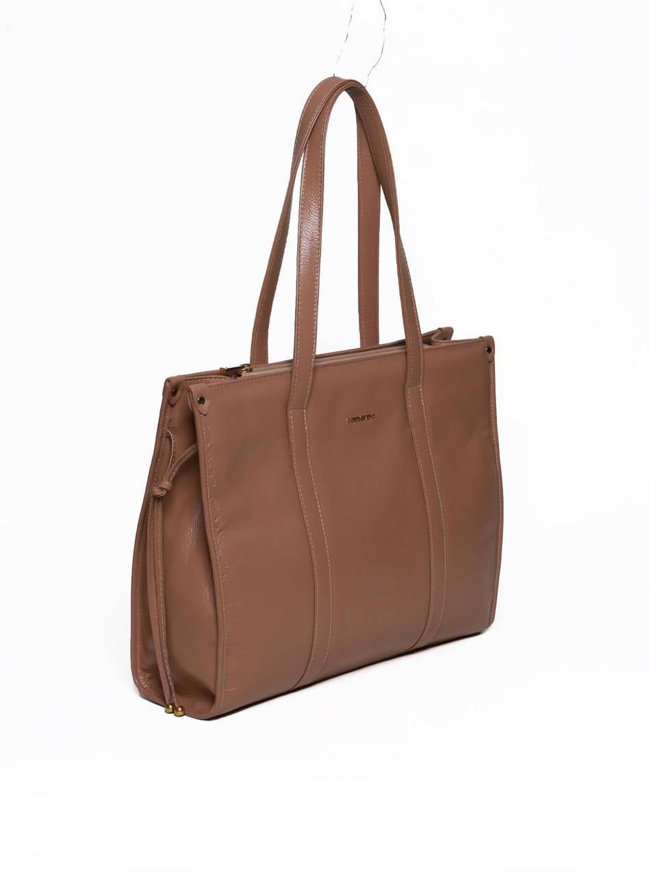 Bolsa Tote com Detalhes de Tiras com Nós e Ponteiras - BSI-5974 - NU BSI-5974 - NU