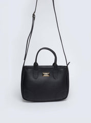 Bolsa Tote de Mão Média Transversal Preta BSI-5845 - PR