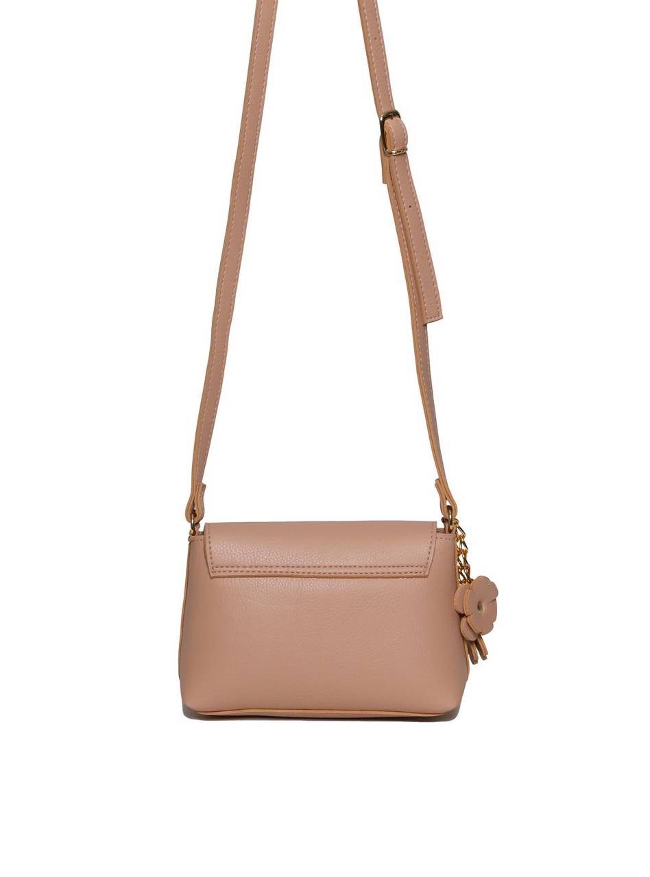 Bolsa Saddle Pequena Alça Ajustável Nude - BSI-5953 - NU BSI-5953 - NU
