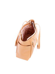 Bolsa Tote com Ziper Frontal Vertical - Nude BSI-6177 - NU