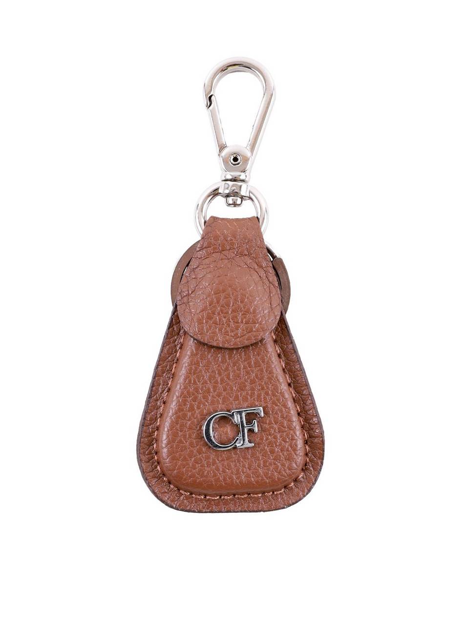Chaveiro Unissex Sino com Placa CF - Castor CVI-173 - CS