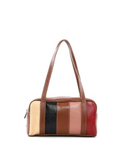 Bolsa Baguete Pequena Bowling Retalhos - Castor BSI-6455 - CS