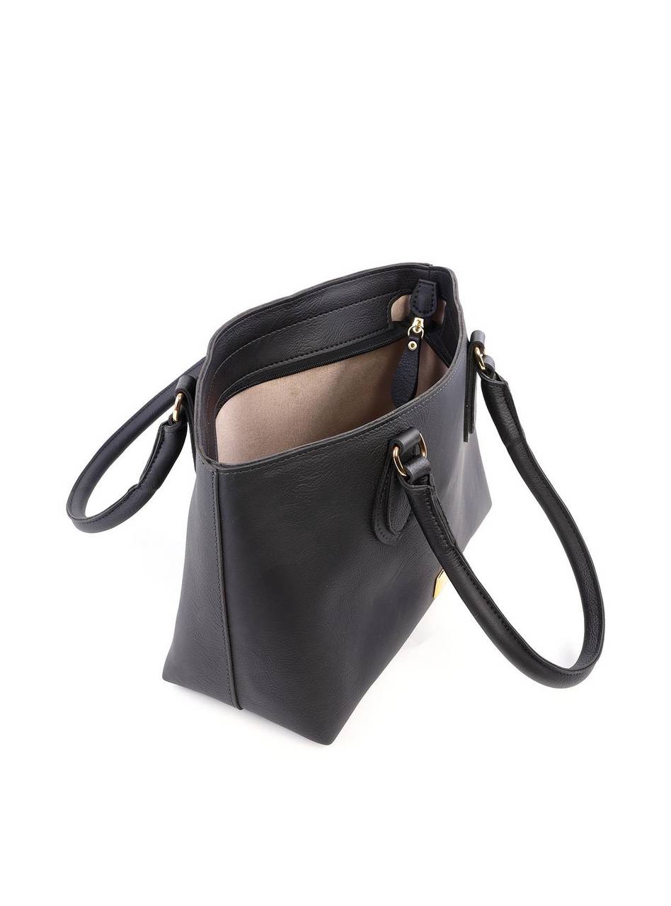 Bolsa Shopper com Costura na Alça - Preta BSI-6240 - PR