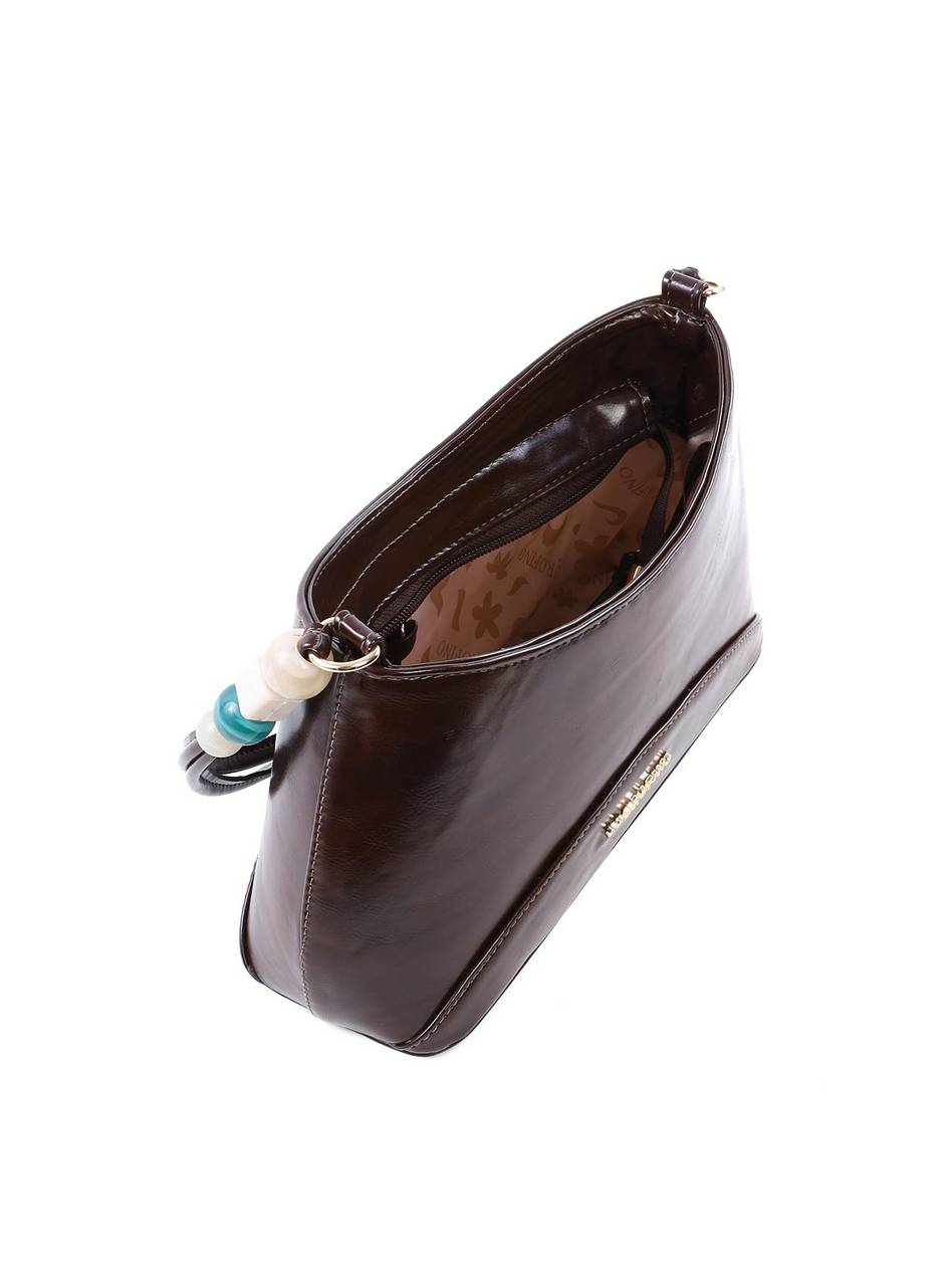 Bolsa Baguete Pequena com Detalhes Translúcidos - Cacau BSI-6473 - CA