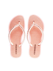 Chinela de Dedo com Strass - Nude SD-11792 - NU