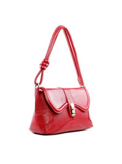 Bolsa Satchel com Costuras - Vermelha BSI-6249 - VE