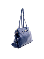 Bolsa Tote com Detalhe de Cinto - Azul  BSI-6165 - AZ