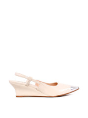 Scarpin Slingback com Biqueira Cromada - Fenno SD-12014 - FE