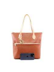 Bolsa Shopper Média com Bag Charm BSI-6463 - CS