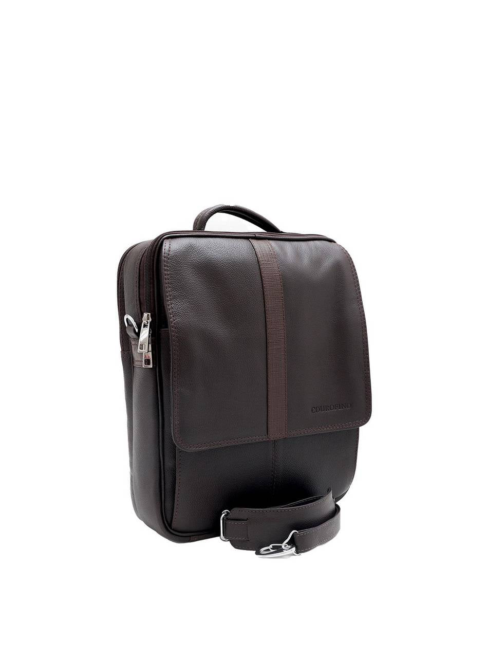 Pasta Masculina Carteiro Costas Mochila Cacau PTI-145 - CA