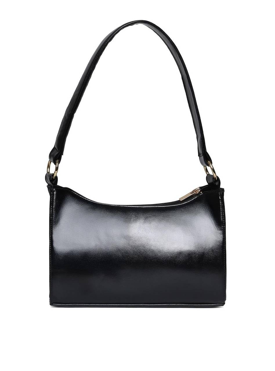 Bolsa Hobo Média Tiracolo Preta BSI-5751 - PR