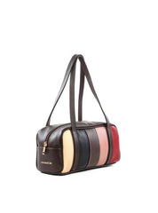 Bolsa Baguete Pequena Bowling Retalhos - Cacau BSI-6455 - CA