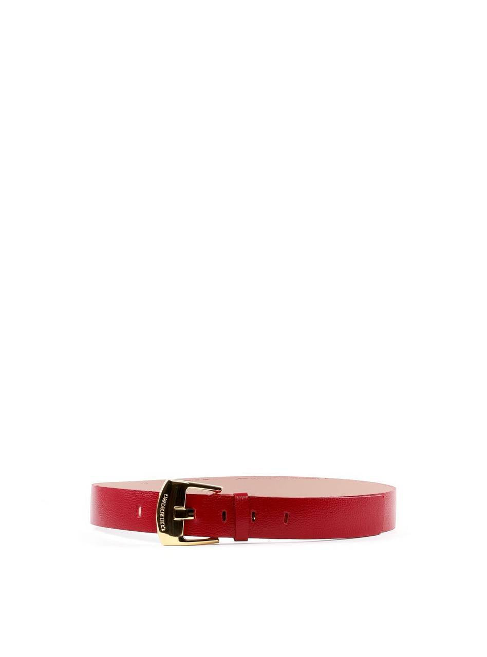 Cinto Feminino Largo com Fivela Quadrada - Vermelho CTI-1011 - VE