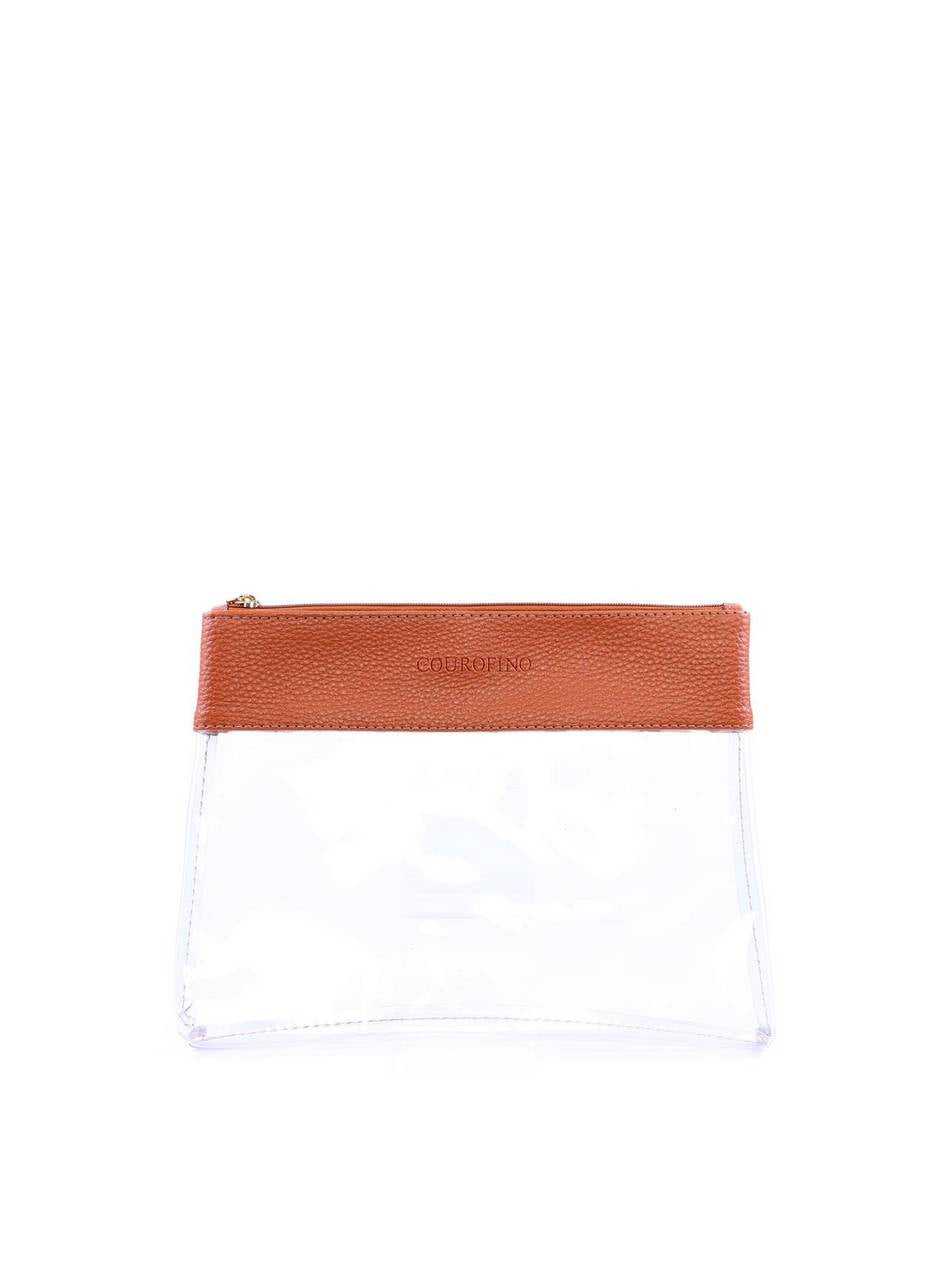 Necessaire Transparente Quadrada Média - Castor NSI-147 - CS