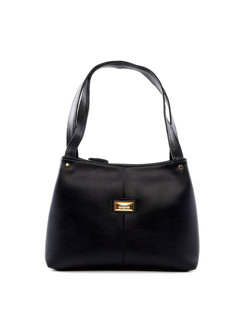 Bolsa Tote com Detalhe de Costura - Preta BSI-6425 - PR