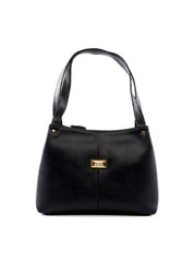 Bolsa Tote com Detalhe de Costura - Preta BSI-6425 - PR