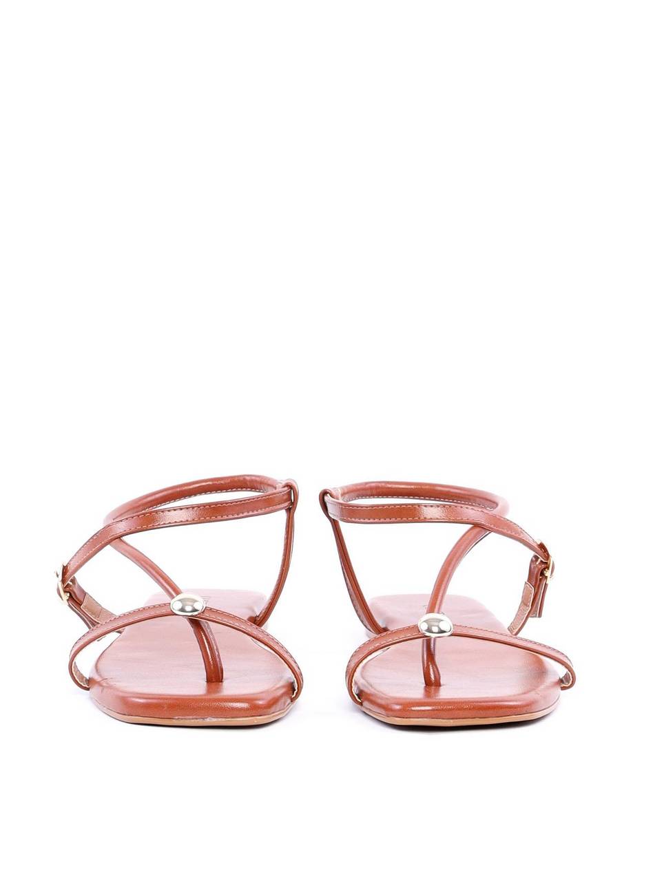 Rasteira com Tira Lateral e Esferas - Castor SDI-11854 - CS