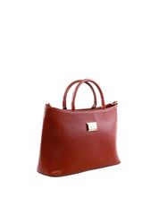 Bolsa Tote Quadrada Grande Alça Dupla - Cacau BSI-6279 - CA