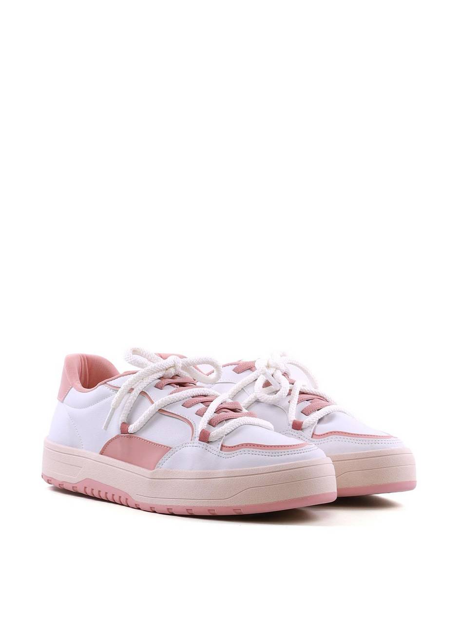 Tênis Feminino Casual com Amarração e Recortes - Rosa SP-12110 - RS