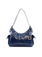 Bolsa Hobo com Bolsos Laterais - Azul BSI-6234 - AZ