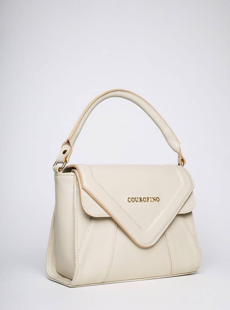 Bolsa Satchel Média Couro Tiracolo Fenno BSI-5820 - FE