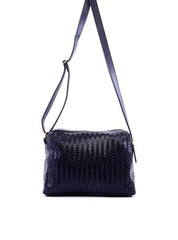 Bolsa Baú Transversal Duas Divisórias - Preta BSI-6321 - PR