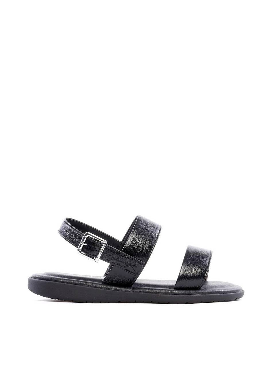 Sandália Masculina com Duas Tiras - Preta SDI-12163 - PR