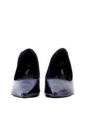Scarpin Liso com Salto Anabela - Preto SD-12013 - PR
