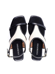 Rasteira em Palha com Tira Fina - Preta SDI-11940 - PR