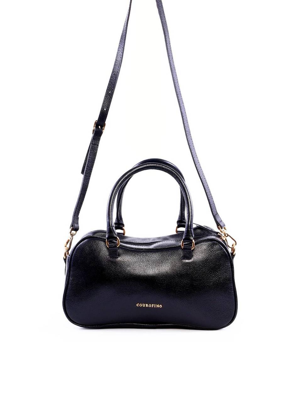 Bolsa Tote com Fecho Cadeado - Preta BSI-6277 - PR