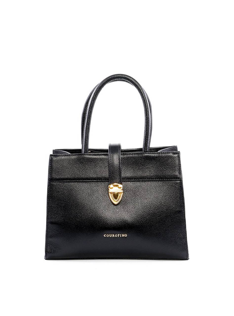 Bolsa Tote com Alça Dupla e Divisórias - Preta BSI-6444 - PR