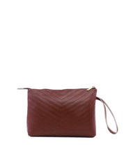 Bolsa Clutch com Detalhe de Costura - Cacau BSI-6317 - CA
