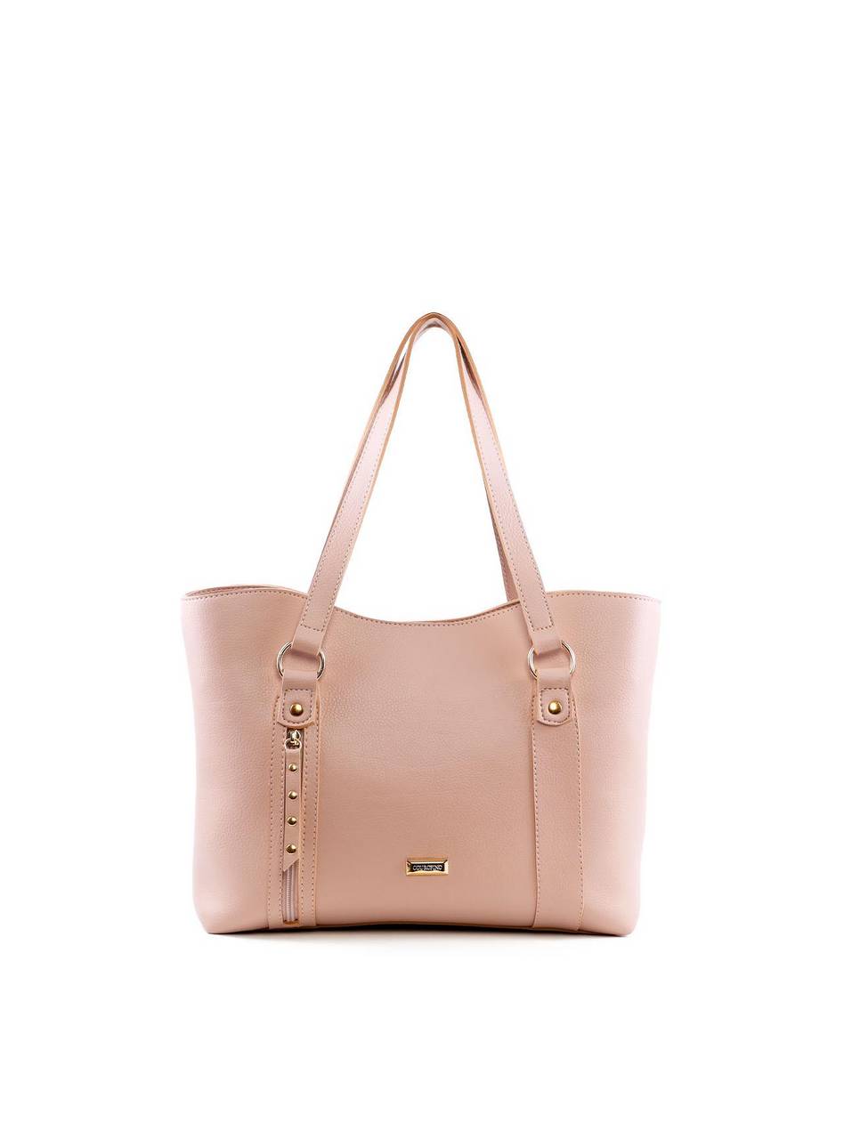 Bolsa Shopper com Rebites - Nude BSI-6420 - NU