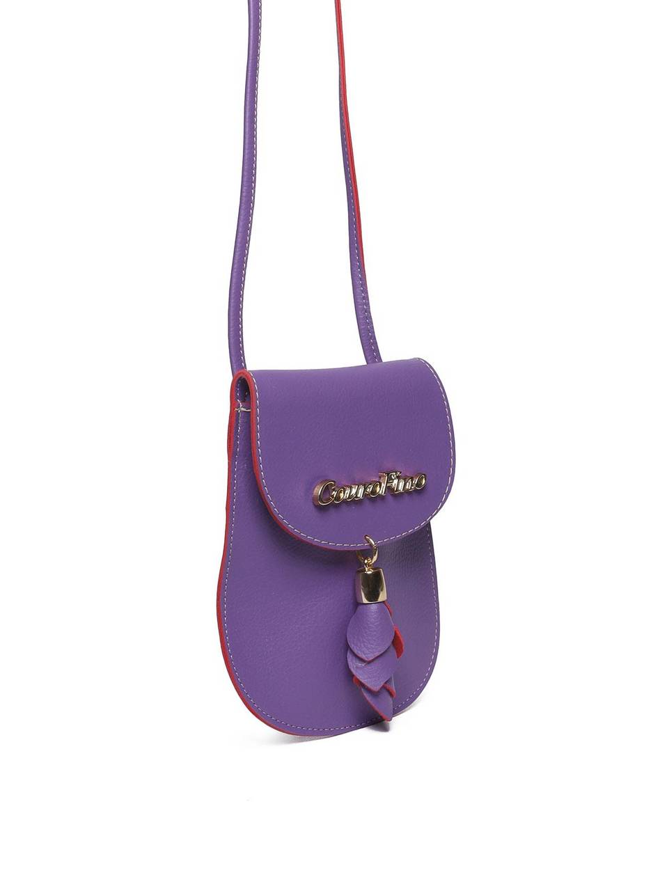 Bolsa Saddle Pequena Transversal com Pingente - Diversos BSI-5367 - DV