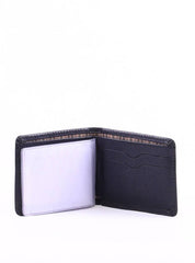 Carteira Masculina Pocket com Plástico Interno - Preta CAI-1025 - PR