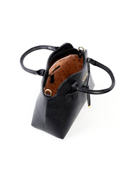 Bolsa Tote Média com Cordão Frontal - Preta BSI-6471 - PR