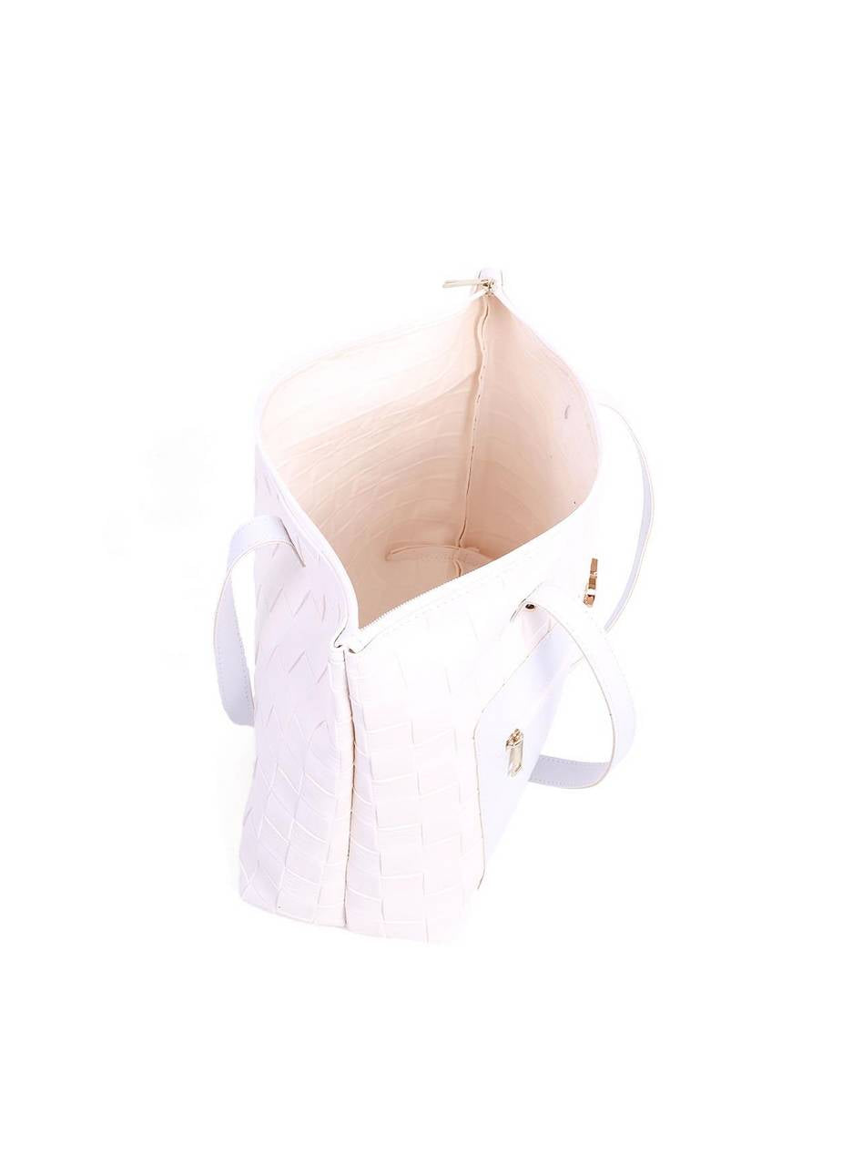 Bolsa Shopper Tiracolo com Recorte - Branca BSI-6354 - BR