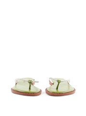 Rasteirinha com Tira em Strass - Verde SDI-11772 - VD
