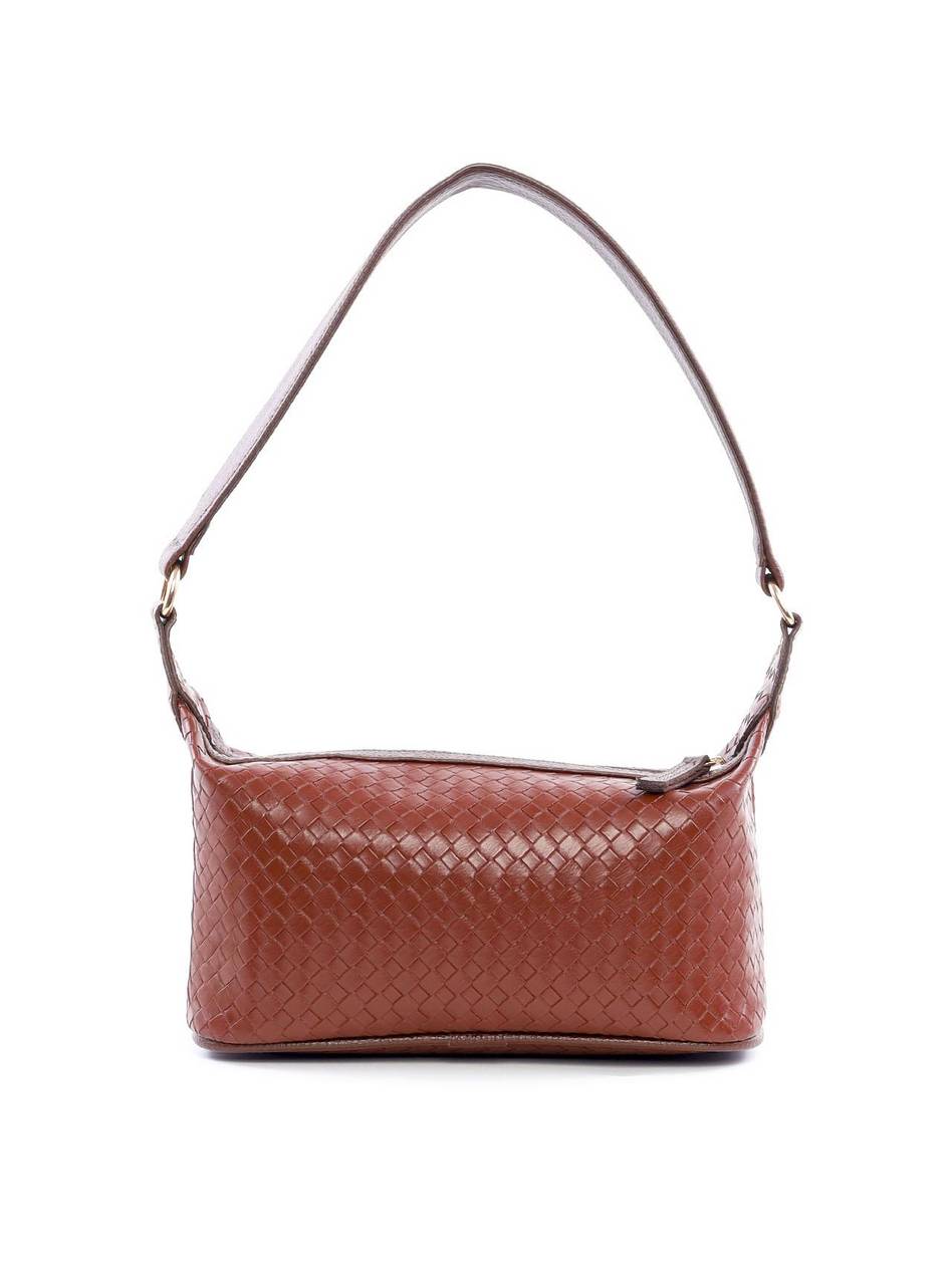 Bolsa Hobo Tressê Estilo Frasqueira - Cacau BSI-6185 - CA