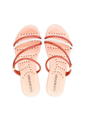 Rasteiras Comfort Tiras Finas com Strass - Castor SDI-11920 - CS