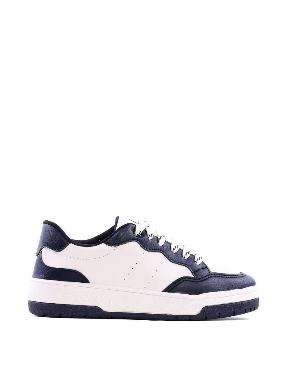 Tênis Feminino Casual em Sintético com Detalhes Pretos SP- 11849 - PR