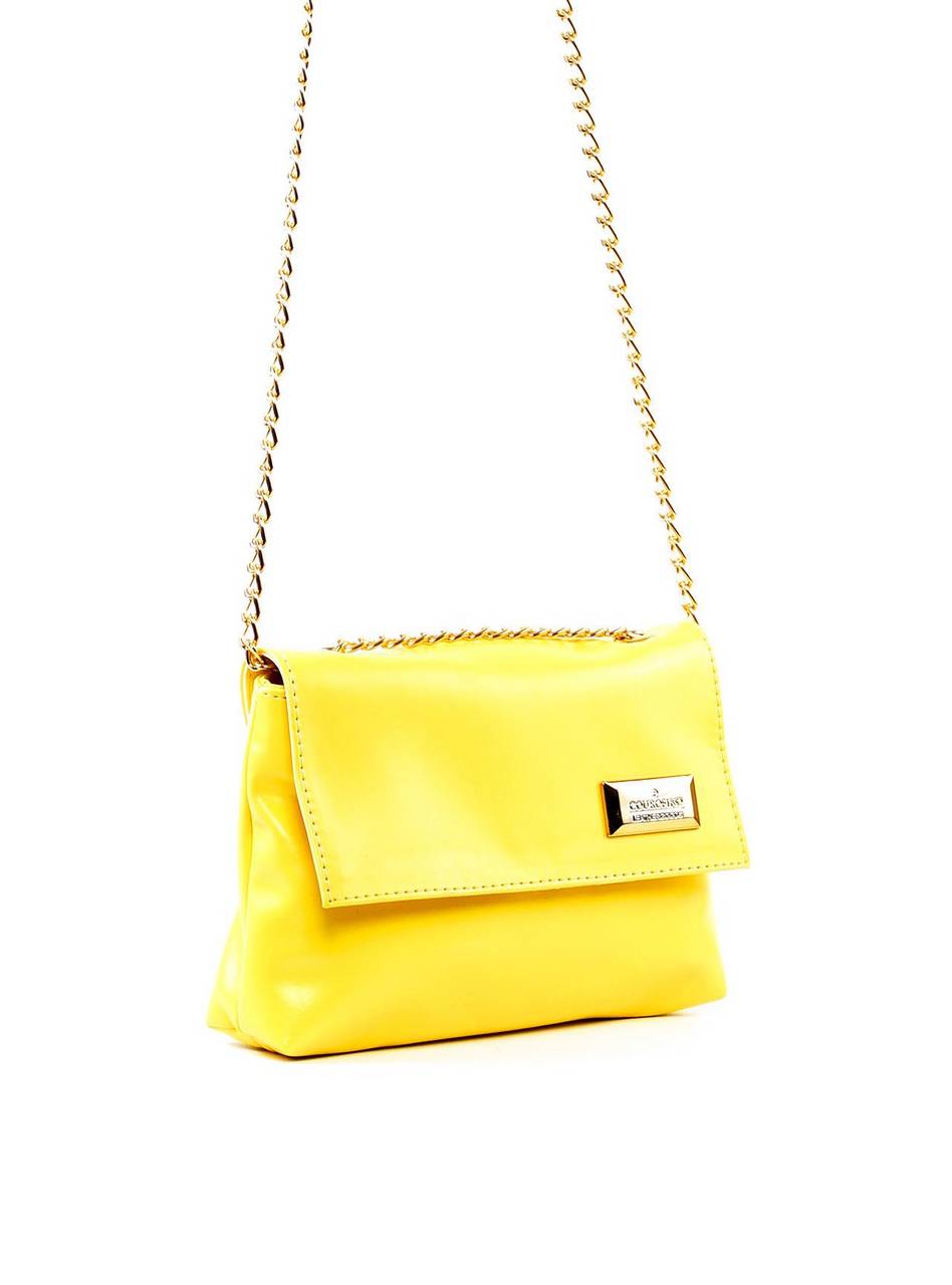 Bolsa Feminina Clutch Pequena - Amarela BSI-5949 - AM