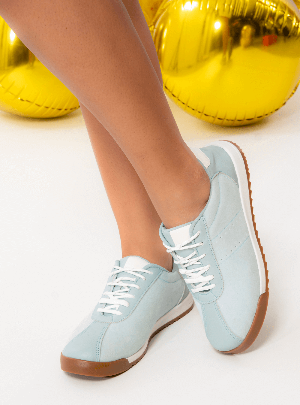 Tênis Feminino Casual Detalhe Costura - Azul SP-11948 - AZ