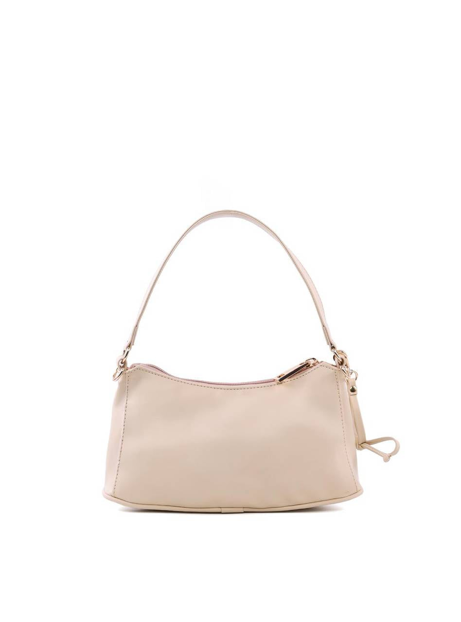 Bolsa Tote Pequena com Laço - Nude BSI-6456 - NU