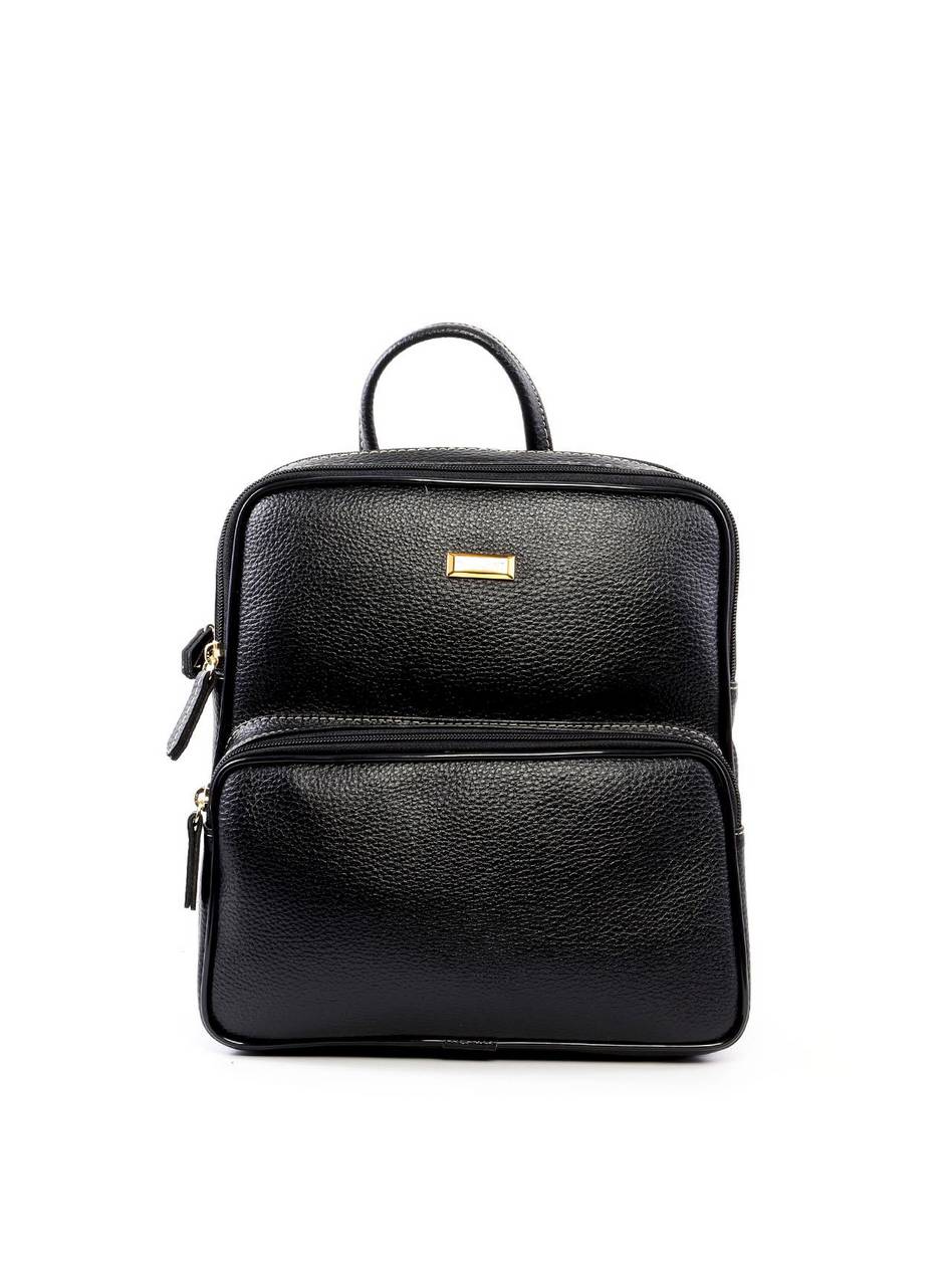 Mochila Feminina Quadrada com Duas Divisórias - Preta MEI-466 - PR