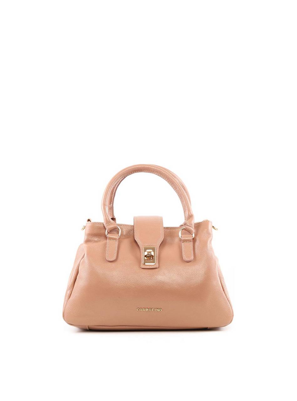 Bolsa Tote Alça Dupla Três Divisórias - Nude BSI-6380 - NU