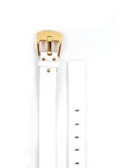 Cinto Feminino Largo com Fivela Quadrada - Branco CTI-1011 - BR