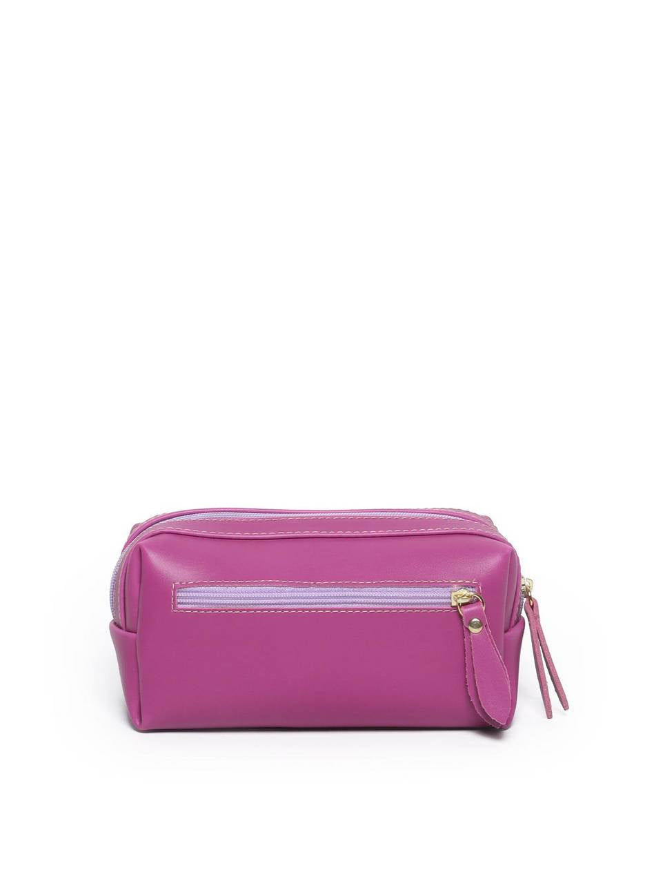 Necessaire Unissex Modelo Sem Alça Roxa NSI-141 - RO